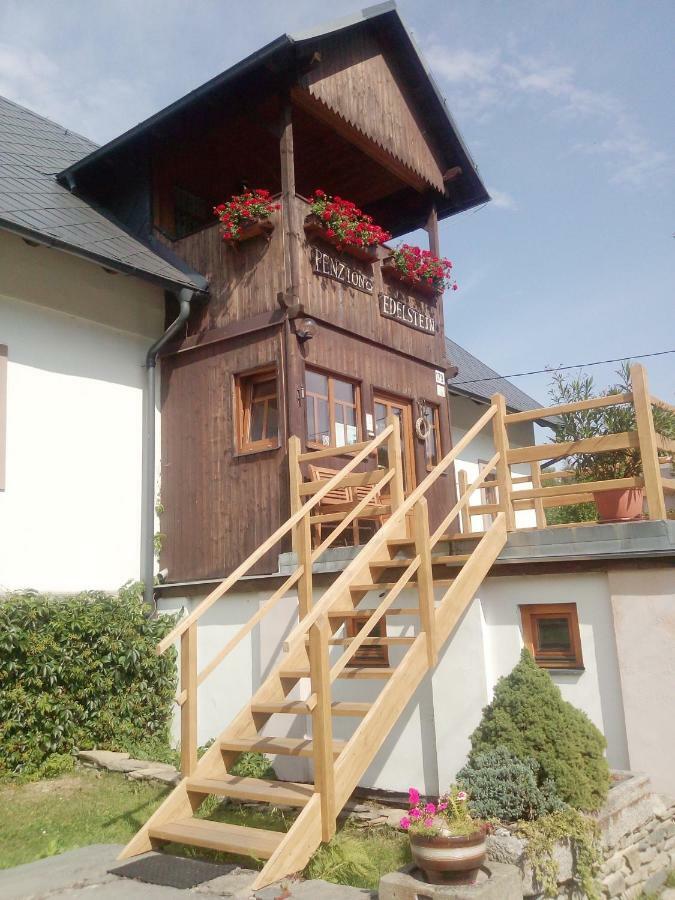 Penzion Edelstejn Petrovice Kültér fotó