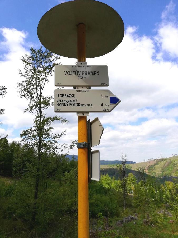 Penzion Edelstejn Petrovice Kültér fotó
